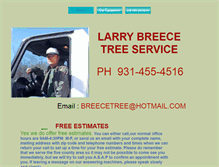 Tablet Screenshot of breecetree.com
